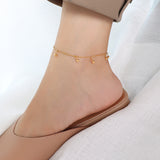 Titanium Steel Simple Fashion Ball Anklet – Stylish Gifts — 3