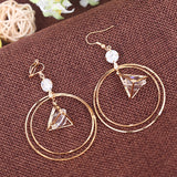 Women's Personality Long Hoop With Big Earrings – Gifts for Her — 4