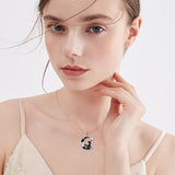 Creative Trendy Personalized Cute Black Cat Moon – Jewelry Gift Ideas — 3