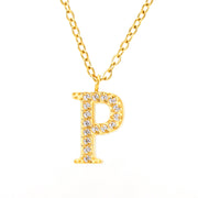 Stainless Steel Diamond-filled 26 English Letter – Jewelry Gift Ideas — 3