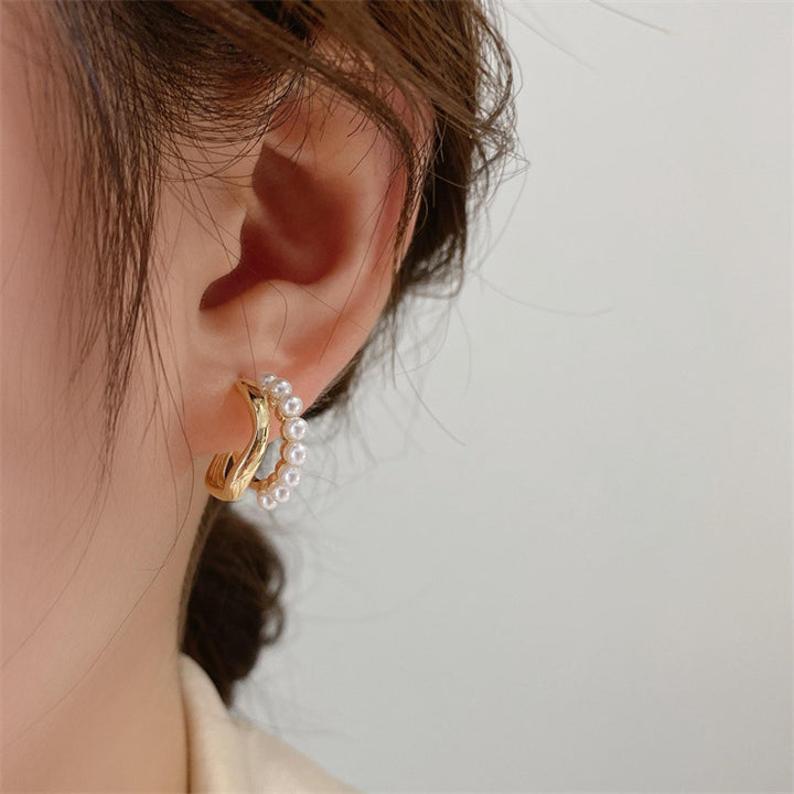 Small Fragrance Design Feeling Pearl Earring – Jewelry Gift Ideas — 1