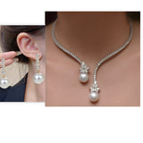 Vintage Pearl Zircon Fashion Necklace – Jewelry Gift Ideas — 6