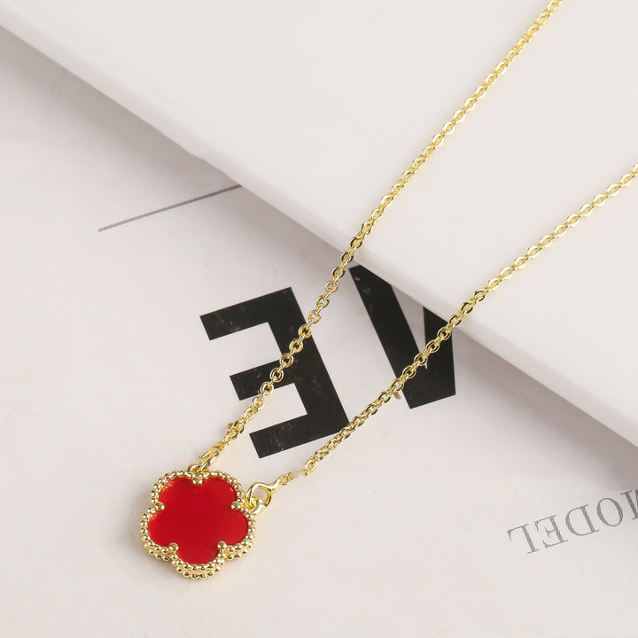 Five-petal Flower Hanging Necklace For Women – Jewelry Gift Ideas — 1