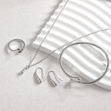 Water Drop Suit Simple Daily Fashion Necklace – Jewelry Gift Ideas — 10