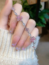 Women's Cherry Blossom Crystal Bracelet – Jewelry Gift Ideas — 13