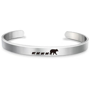 Stainless Steel Mama Bear Bracelet Mother's Day – Jewelry Gift Ideas — 7