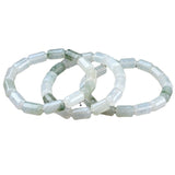 Gold Silk Jade Tianshan Cui Bracelet Necklace – Jewelry Gift Ideas — 7