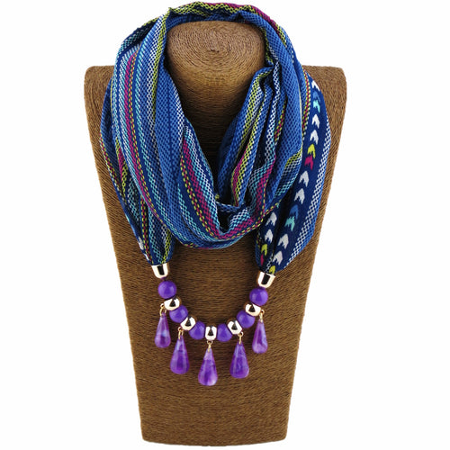 Acrylic Water Drop Beads Necklace Pendant Women's – Jewelry Gift Ideas — 2