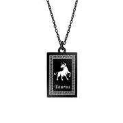 12 Zodiac Constellation Stainless Steel Pendant – Jewelry Gift Ideas — 14