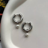 Donut Acrylic Black Beads Ear Clip Women – Gifts for Her — 4