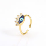 Devil's Eye Hip Hop Opening Adjustable Ring – Stylish Gifts — 5