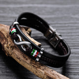 Multilayer Braided Leather Bracelet Infinite 8 – Jewelry Gift Ideas — 3