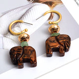 European Style Fashion Cute Elephant Earrings – Stylish Gifts — 1