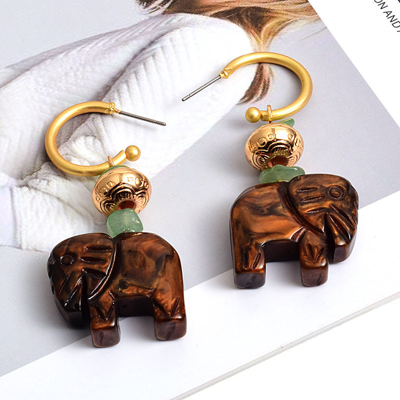 European Style Fashion Cute Elephant Earrings – Stylish Gifts — 1