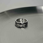 Dark Irregular Pleated Bracelet Ring Suit – Jewelry Gift Ideas — 7