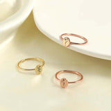 Fashion New Carved Birthday Flower Ring – Stylish Gifts — 6