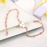 Clover heart-shaped women's bracelet – Jewelry Gift Ideas — 3