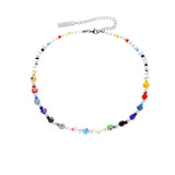 Original Colorful Handmade Beaded Daisy Necklace – Jewelry Gift Ideas — 5
