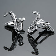 Brass Music Series Musical Instrument Note Cufflinks – Creative Gifts — 13