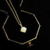 Opal Court Style Glow Gold Plated 14k Yellow Gold – Jewelry Gift Ideas — 4