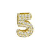 Brass 18K Zircon Diy Accessories Year Pendant – Stylish Gifts — 11