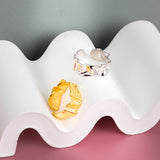 Irregular Twisted Glossy Bump Ring Jewelry – Jewelry Gift Ideas — 4