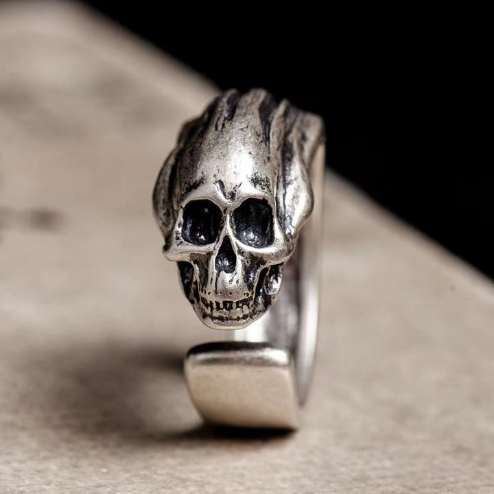 Ancient Silver European And American Dark Soul Skull – Stylish Gifts — 1