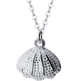 Personalized Simple S925 Silver Shell Necklace – Jewelry Gift Ideas — 4