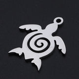 Titanium Steel Hollow Tortoise Pendant Stainless – Jewelry Gift Ideas — 3