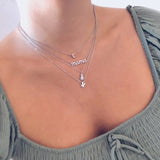 Fashion 26 Initial Letter Necklace Women's – Jewelry Gift Ideas — 5