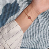 Pink Strawberry Crystal Bracelet – Jewelry Gift Ideas — 10