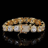 10mm Men's Rock Candy Bracelet Copper Micro Inlay – Jewelry Gift Ideas — 2