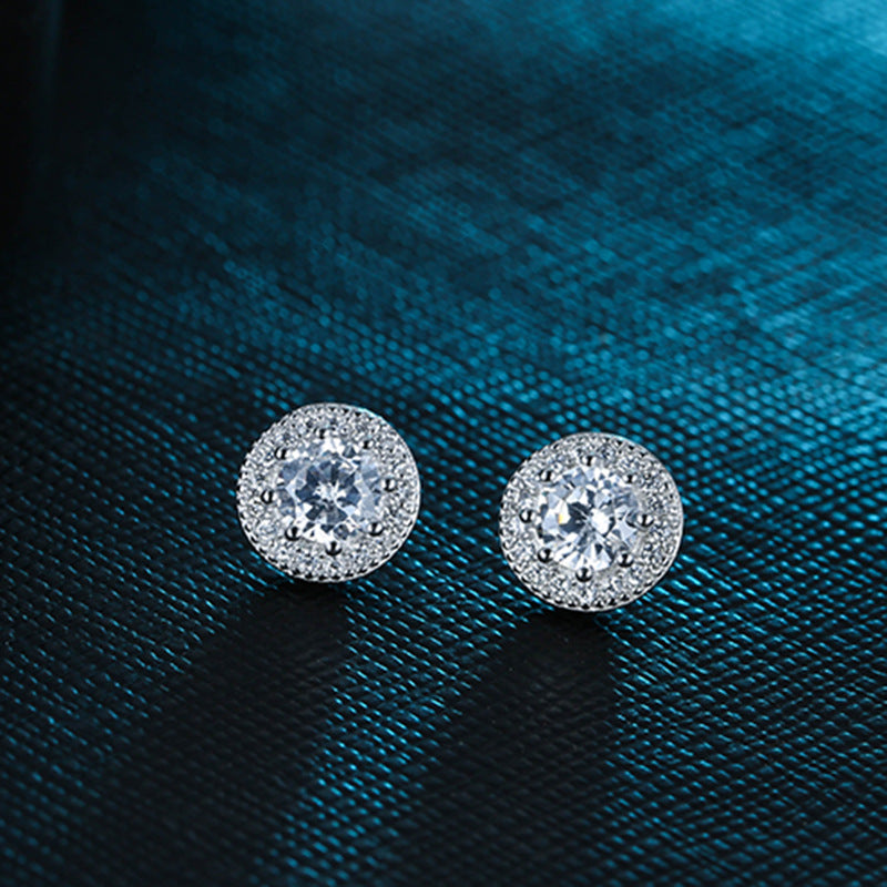 Diamond stud earrings – Thoughtful Gifts — 1