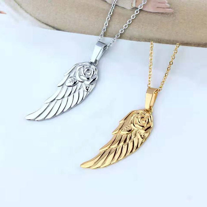 Popular Rose Titanium Steel Jewelry Necklace – Jewelry Gift Ideas — 1