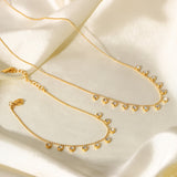 Diamond Tassel Necklace Fashion All-match – Jewelry Gift Ideas — 18