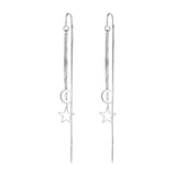 Asymmetric 925 Sterling Silver Women's Earrings – Jewelry Gift Ideas — 6