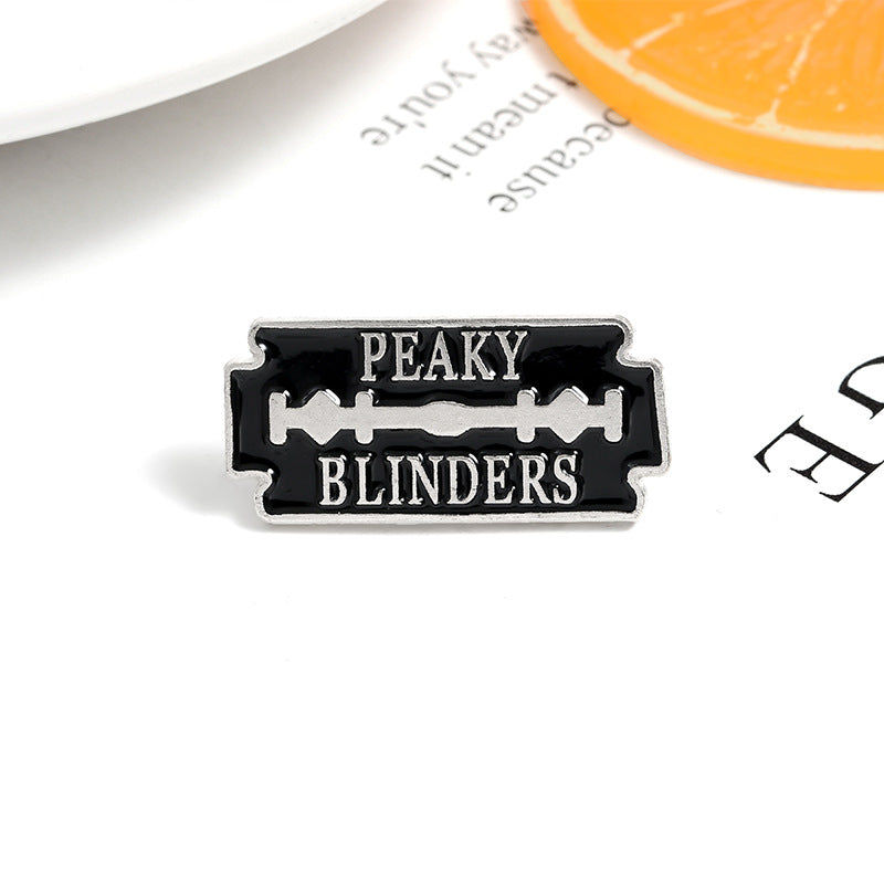 Gangster Biography Movie Blade Brooch Dripping – Jewelry Gift Ideas — 1