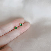 Women's Lucky Clover Mini Earrings – Gifts for Her — 6