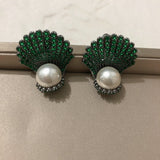 Women's New Style Shell Earrings Pearl Temperament – Stylish Gifts — 6