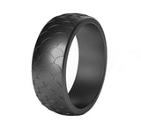 Fish scale men's ring – Gifts for Him — 6