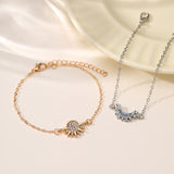 Personality Simple Rhinestone Sun Moon Lovers – Jewelry Gift Ideas — 1