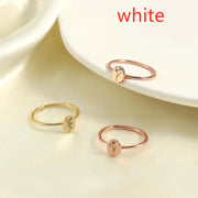 Fashion New Carved Birthday Flower Ring – Stylish Gifts — 3