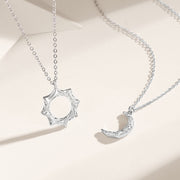 Sun And Moon Pendant Fashion Collar Chain – Jewelry Gift Ideas — 4