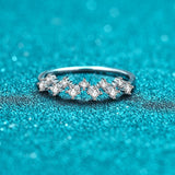 Electroplated Ring Female Wave Type Mosan – Gifts for Her — 5