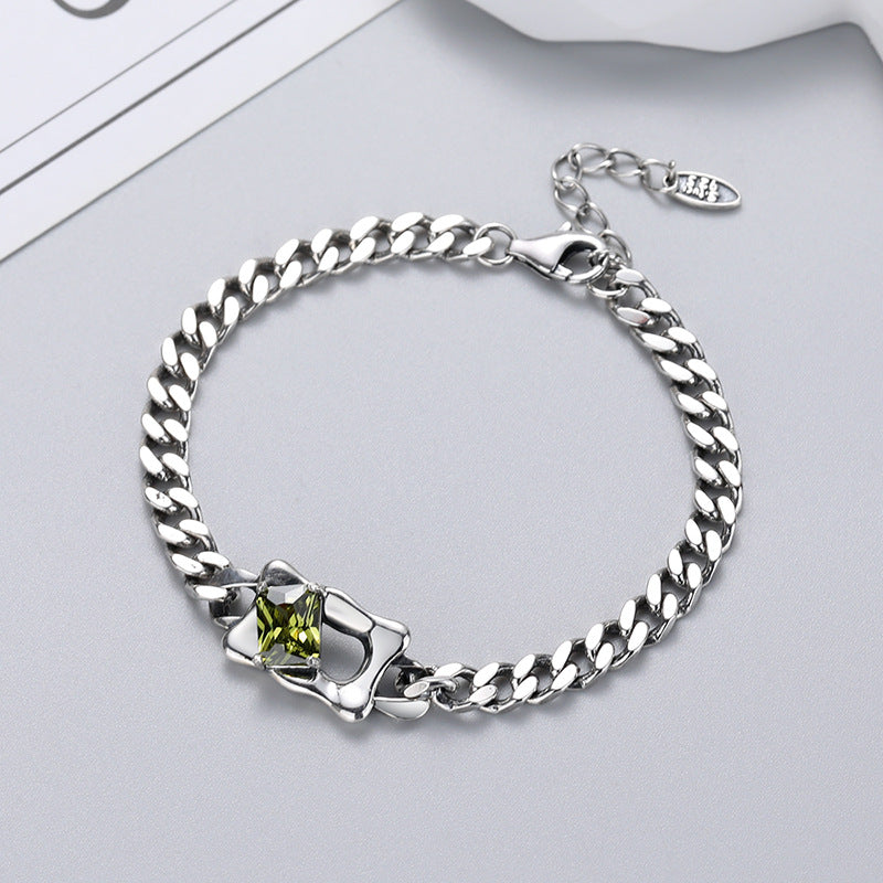 S925 Sterling Silver Geometric Diamond Vintage – Jewelry Gift Ideas — 1