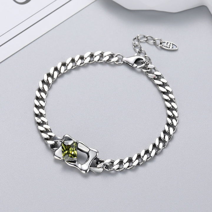 S925 Sterling Silver Geometric Diamond Vintage – Jewelry Gift Ideas — 1