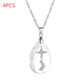 Simple Temperament Wild Drop Pendant Necklace – Jewelry Gift Ideas — 5