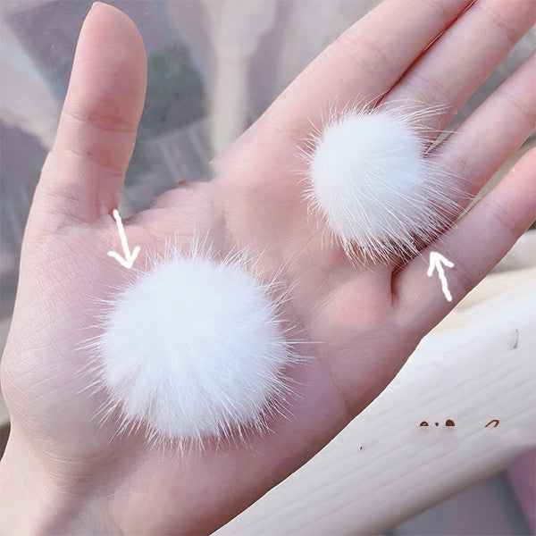 Heart-warming Girl Mink Velvet Full Big Hair Ball – Gifts for Couples — 1