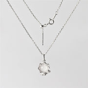 Sun Guardian Little Lion Chalcedony Necklace – Jewelry Gift Ideas — 8