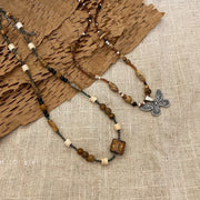 Vintage Beaded Butterfly Necklace For Women – Jewelry Gift Ideas — 4